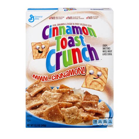 General Mills Cinnamon Toast Crunch Cereal 12oz Box | Garden Grocer