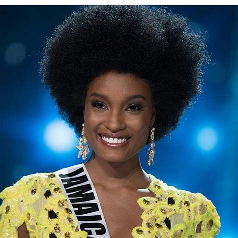 Miss Universe 2017: Meet Miss Jamaica who took the Afro mainstream ...