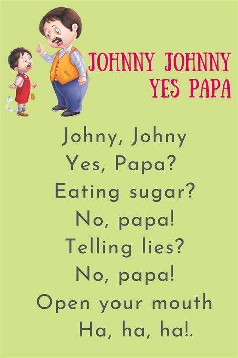 Johnny Yes Papa Eating Sugar – Telegraph