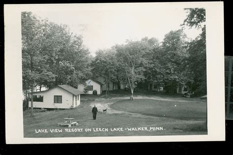 Walker, MN, Leech Lake, Lake View Resort, ca 1950s | Ren Holland's Website