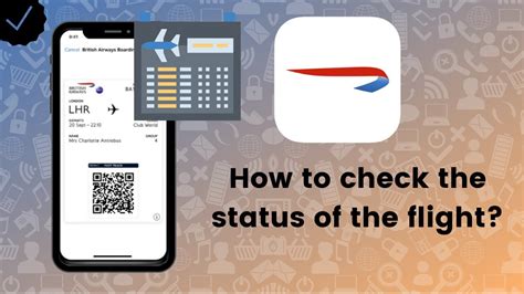 How to check the status of the flight on British Airways? - YouTube