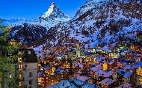 3840x2160px | free download | HD wallpaper: Zermatt Valley Switzerland ...