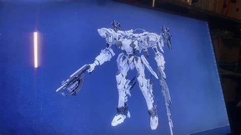 I made white glint took all of my efforts : r/ArmoredCore6