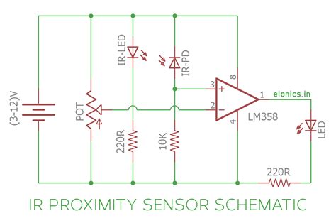 Proximity Sensor Wiring Schematic