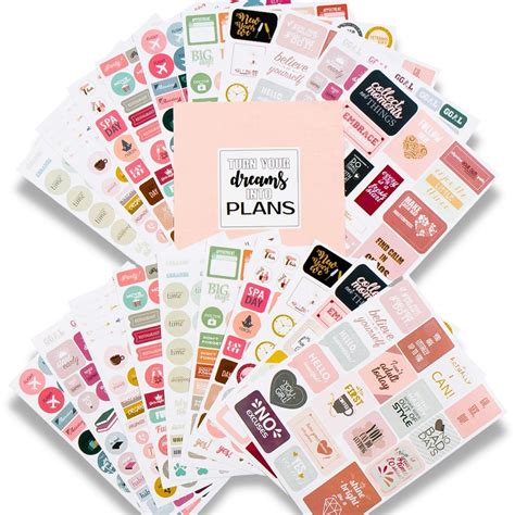 Buy Planner Stickers 1000+ Scrapbook Stickers – Inspirational and ...