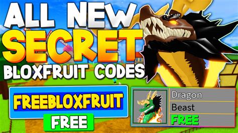 All Codes Blox Fruits 2021