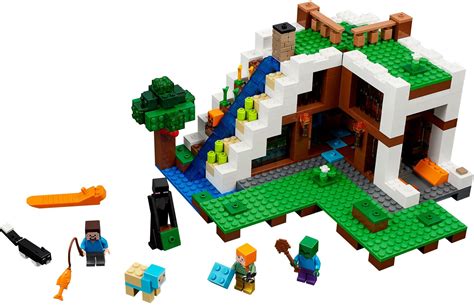 LEGO 21134 - LEGO MINECRAFT - The Waterfall Base - Toymania Lego Online ...