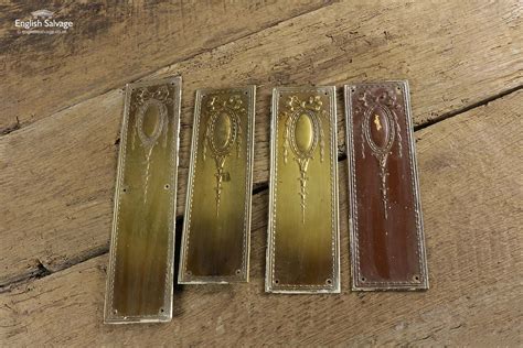 Ornate Brass Finger Plates