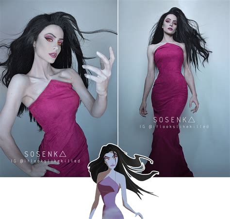 Sosenka - Eris cosplay makeup test, the goddess of discord...