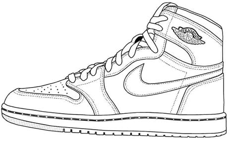 Printable Sneaker Template - Printable Templates