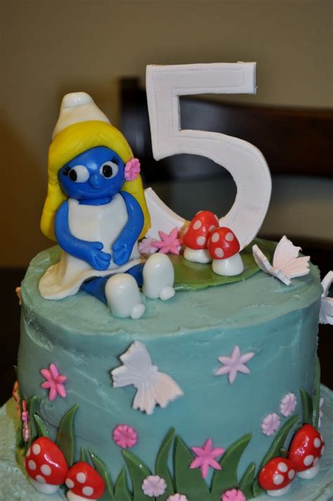 Kakes by Kristy: Smurf cake