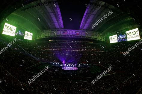 Nrg Stadium Seen During Nfl Super Editorial Stock Photo - Stock Image ...