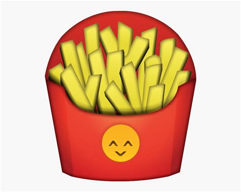 Clip Art French Fry Emoji - French Fries Emoji Png , Free Transparent ...