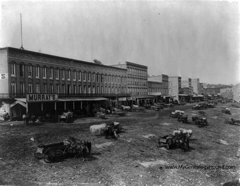 Peru, Illinois, Main Street, 1866, historic photo