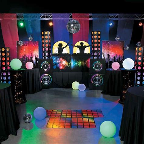 60 | 70s party theme, Dance party decorations, 80s party decorations