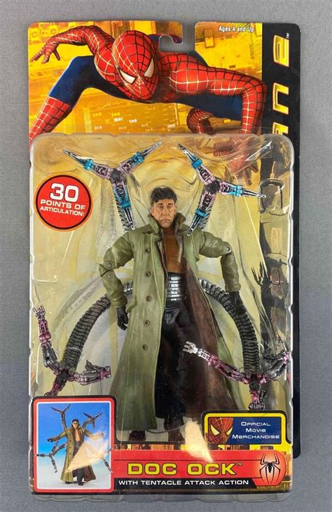 Sold Price: Marvel Toy Biz Spider Man 2 Doc Ock Action Figure - July 6 ...