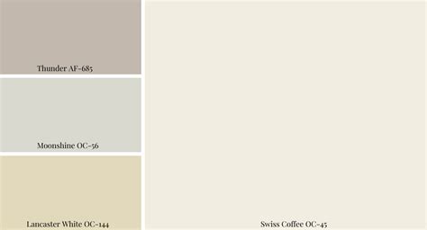 Three beautiful palettes for Swiss Coffee - be inspired | Swiss coffee ...