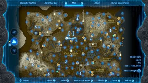 Zelda Tears of the Kingdom: All Shrine locations | Zelda breath of wild ...