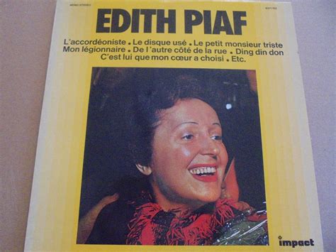 Edith PIAF " L' accordéoniste " LP France 1973 | Kaufen auf Ricardo