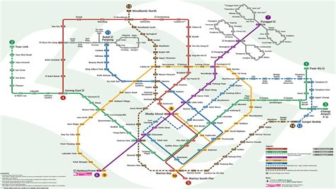 Blog post - 20 mrt maps of singapore | Singapore map, Map, Lrt map