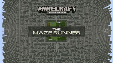 Mineshaft Gold: MAZE RUNNER MAP MCPE 0.12.1