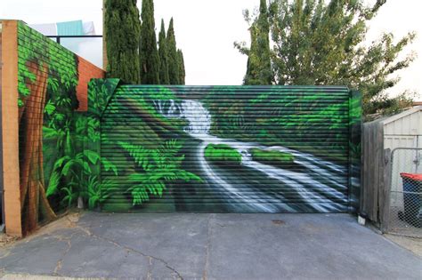 Rainforest Photorealism Graffiti - Graffiti Artist Melbourne