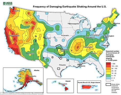 New York is overdue an earthquake from faults under city | Daily Mail ...