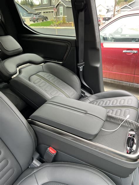 How far to the front seats recline. | Rivian Forum - R1T R1S R2 R3 News ...