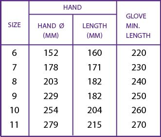 Laboratory Gloves Sizing | EU Standard EN420 | Glove Box Gloves