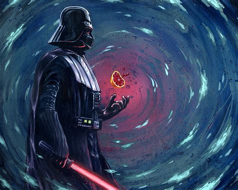 Darth Vader On Hoth Star Wars 10x12 Art Print/Reproduction Signed By ...