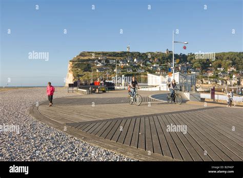 Fecamp Beach Normandy France Stock Photo - Alamy