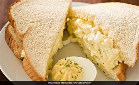 Egg Mayo Sandwich Recipe - NDTV Food