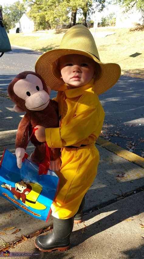 The Man in the Yellow Hat with Curious George Costume | DIY Costumes ...