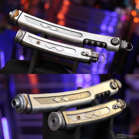 Ahsoka Tano's Lightsaber Hilts out of Foam by SKSProps on DeviantArt