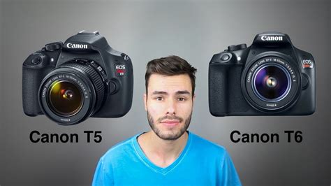 Canon T5 vs Canon T6 - YouTube