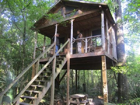 Mountain Mama: Glamping at the Edisto River Treehouses - Blue Ridge ...