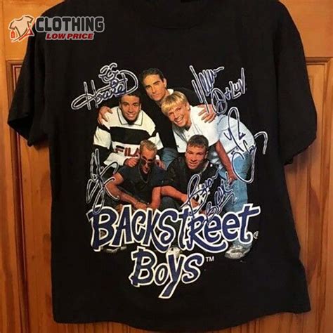 Backstreet Boys Band Members With Signatures Tell Me Why Vintage T ...