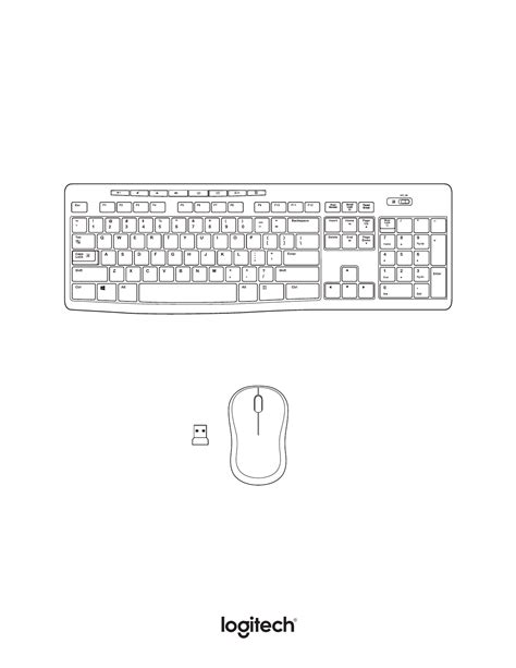 User manual Logitech MK270 (English - 18 pages)