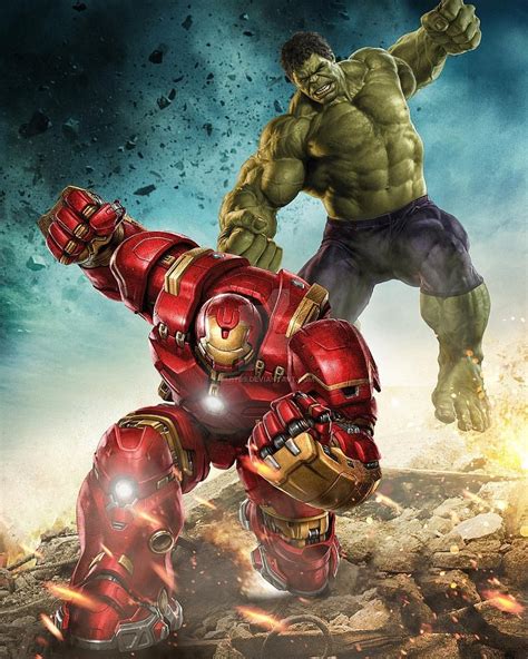 Pin by A Fit Nerd on Marvel Heroes & Villains | Hulk vs hulkbuster ...