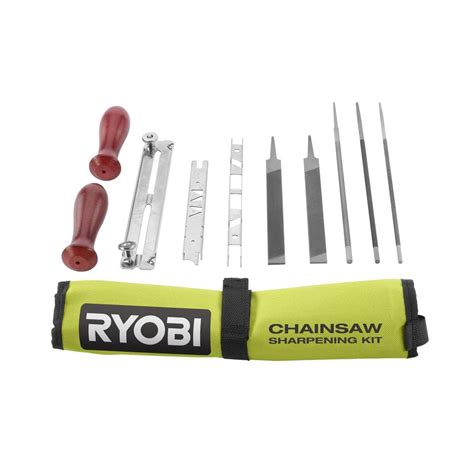 RYOBI 11-Piece Chainsaw Sharpening Kit RYCSK11 - The Home Depot