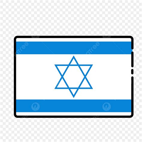 Israel Flag Clipart Vector, Blue Vector Cartoon Israel Flag, Blue ...