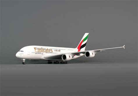 Daron Skymarks Emirates A380-800 Airplane Model Building Kit with Gear ...