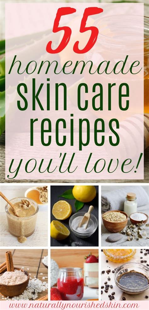 55 homemade skincare recipes | Homemade skin care recipes, Skin care ...