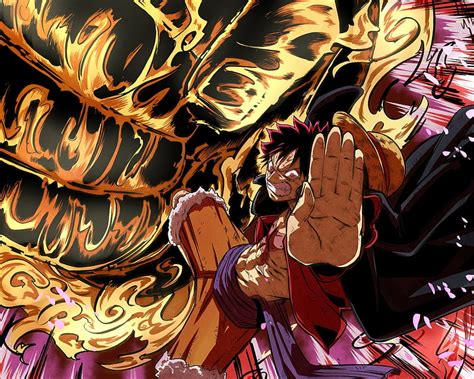 Monkey D. Luffy One Piece Colorful Art, HD wallpaper | Peakpx