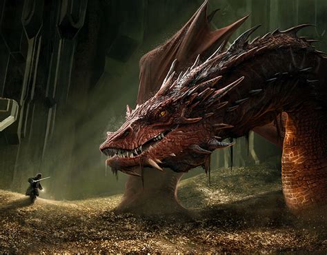 Smaug "The Hobbit" on Behance