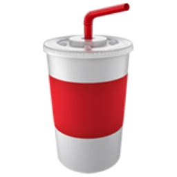 Cup with Straw Emoji (U+1F964)