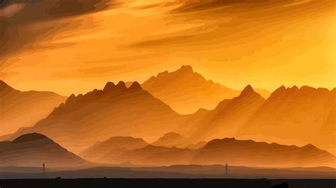 Vector Landscape Wallpaper, HD Artist 4K Wallpapers, Images and ...