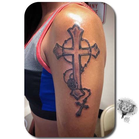 Top 63 Best Cross Tattoo Ideas for Women - [2021 Inspiration Guide]