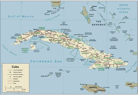 Mapa De Cuba