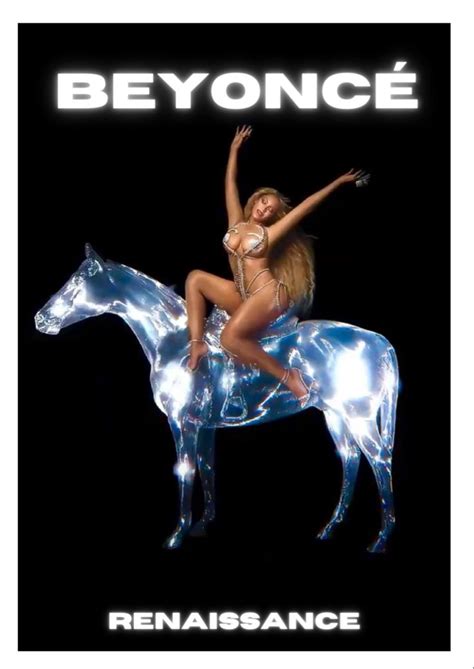 beyonce renaissance album poster in 2022 | Music poster, Renaissance ...